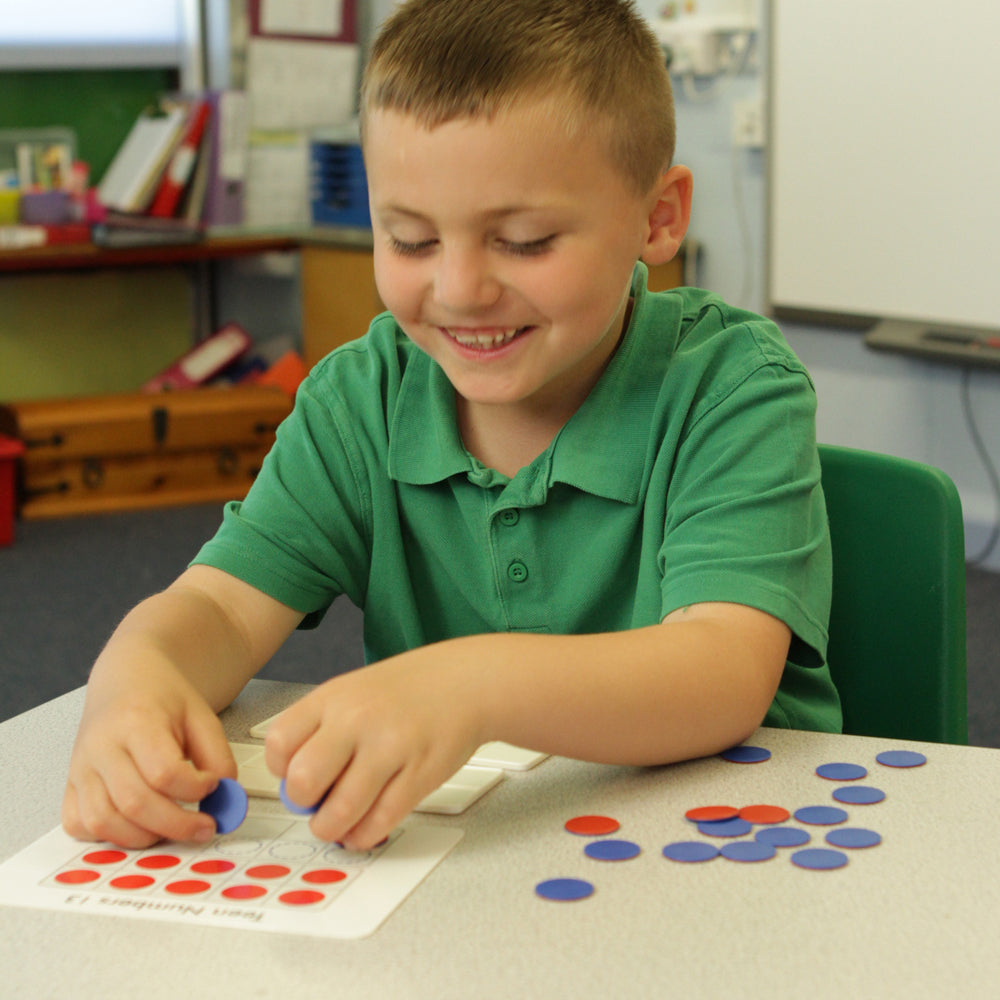 Edx Education – Ten Frames Activity Set – Product Lifestyle Image