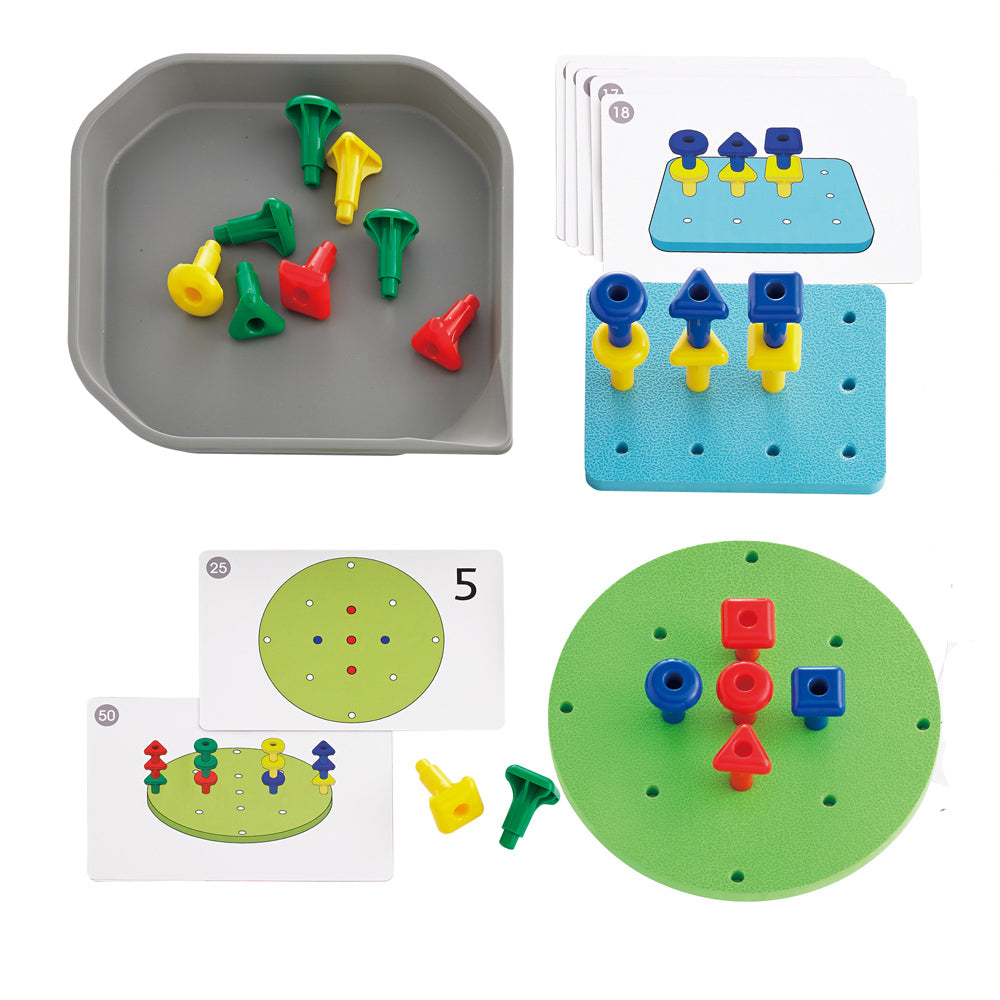 Edx Education – FunPlay Geo Pegs – Product Main Image