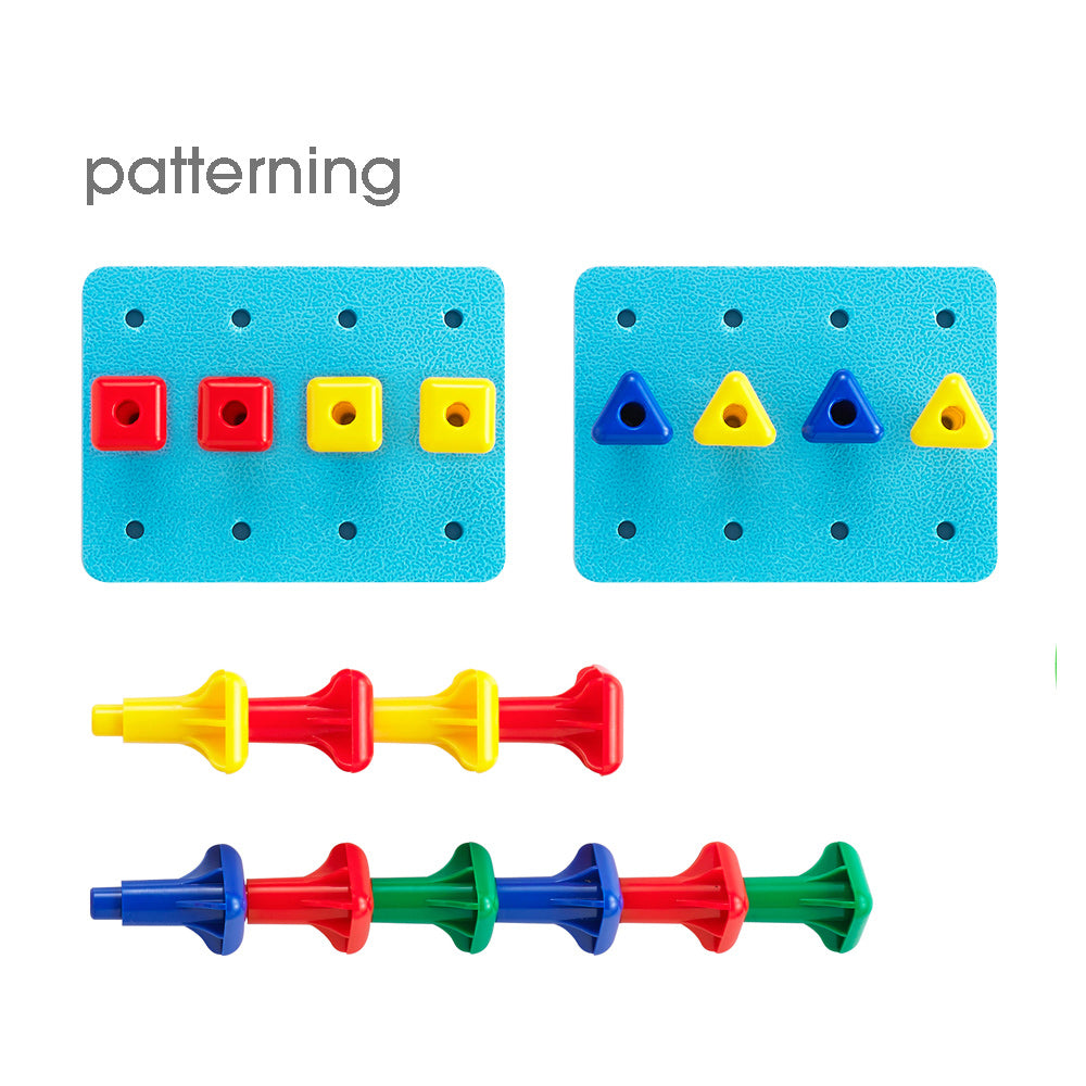 Edx Education – FunPlay Geo Pegs – Product Lifestyle Image