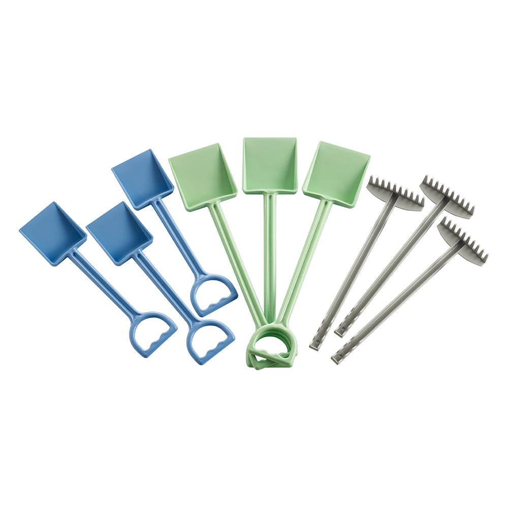 Green-n-Play® Rakes & Shovels Set