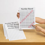Edx Education – Plastic Dry Erase Boards Numbers 1-120 Grid – Product Main Image