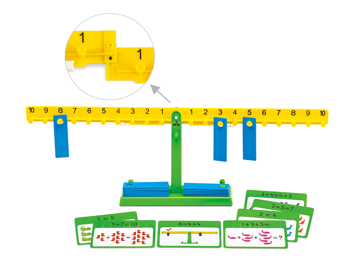 Edx Education Number Balance Activity Set Counting Toy Math Balance 