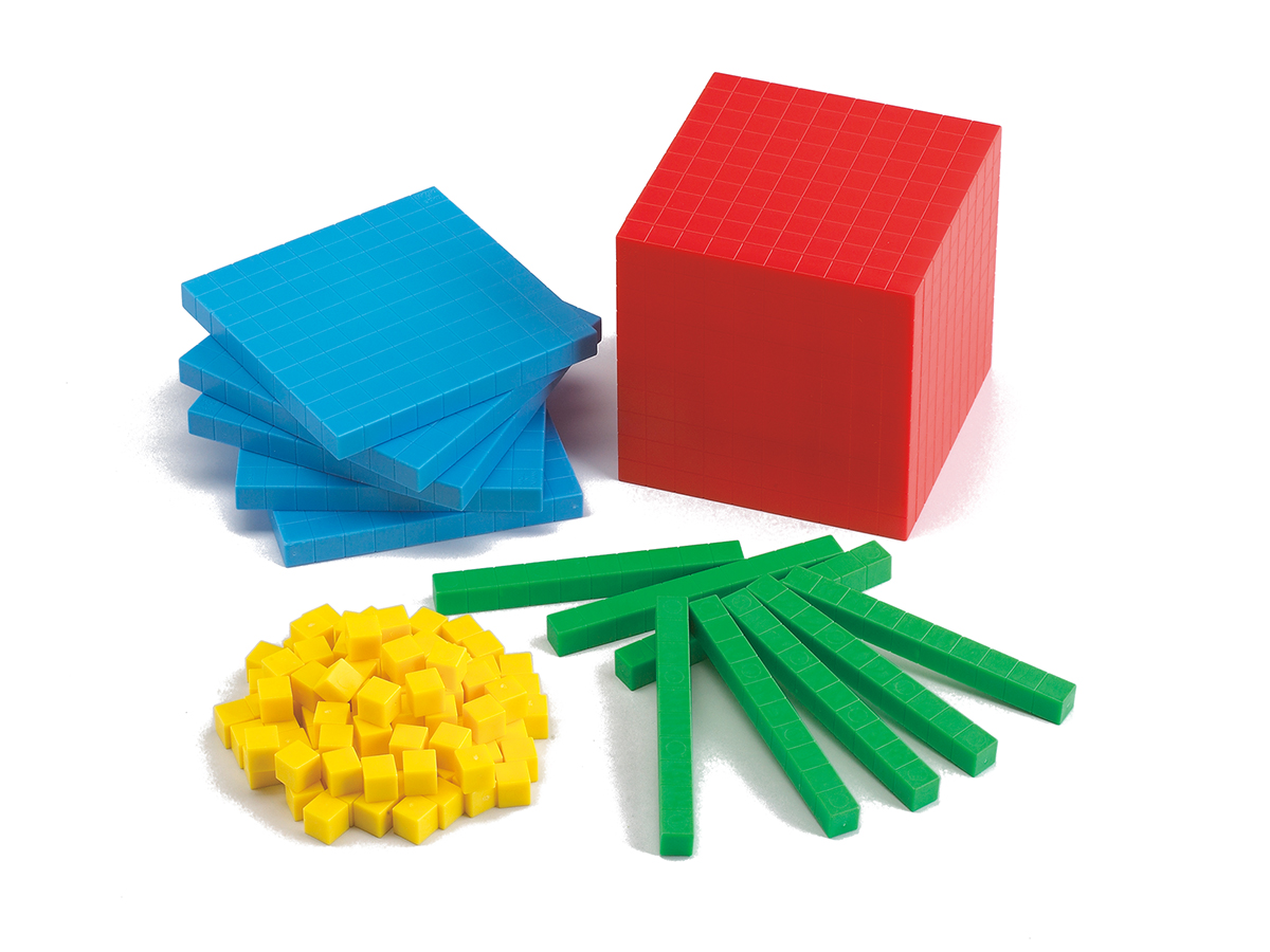 Base Ten, Foam Blocks Unit Cubes (100)