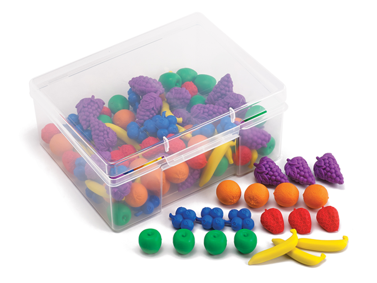 Pack of 108 Learning Advantage 7111 Fruit Counters