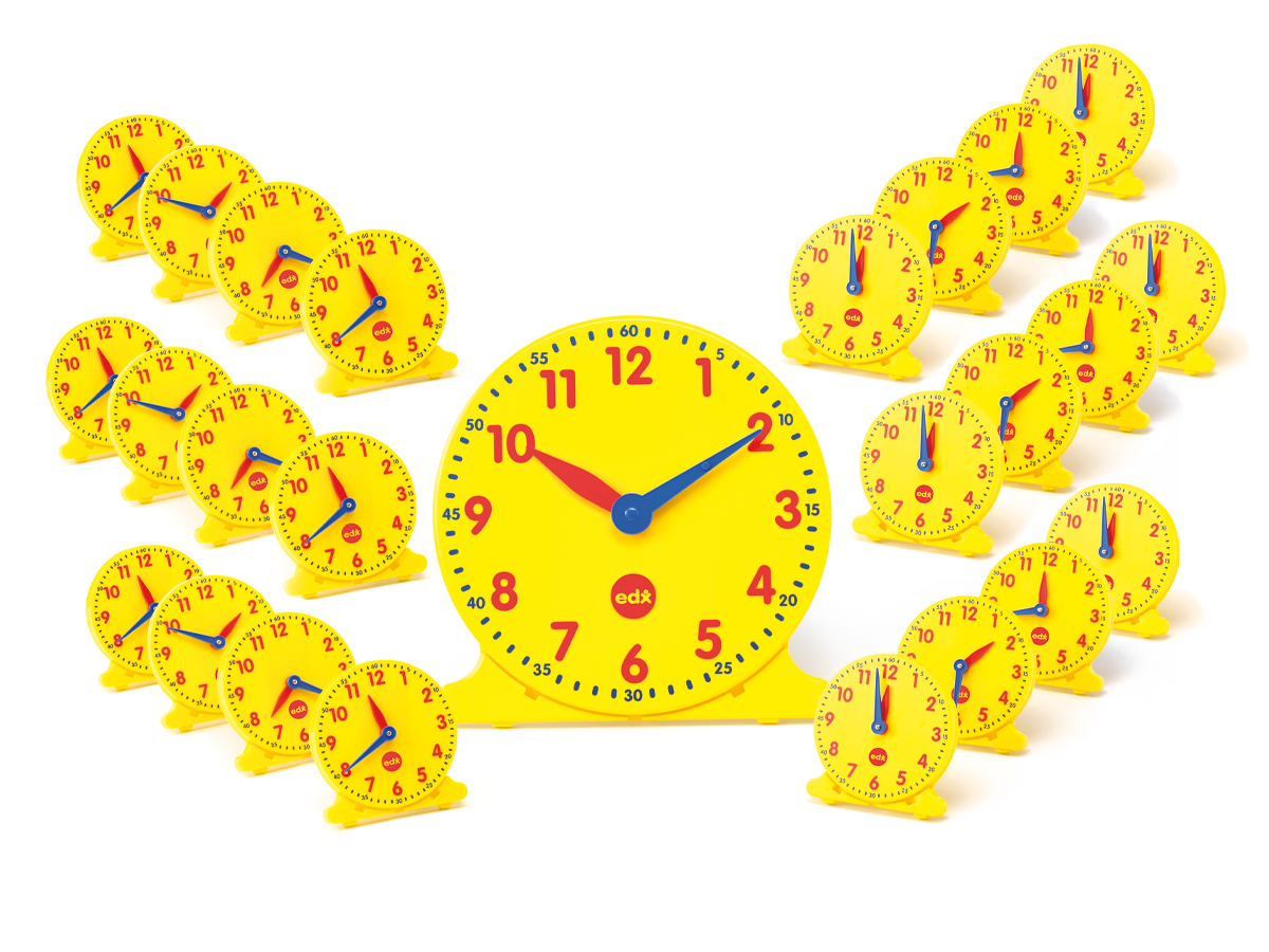 Time Clock Classroom Set Edx Education