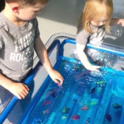 water sensory play
