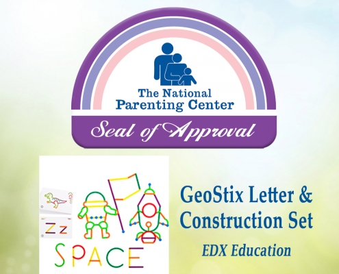 edx education GeoStix Letter Construction Set
