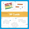 Edx Education Downloadable Math Cubes Learning Set Activity Cards 50 cards