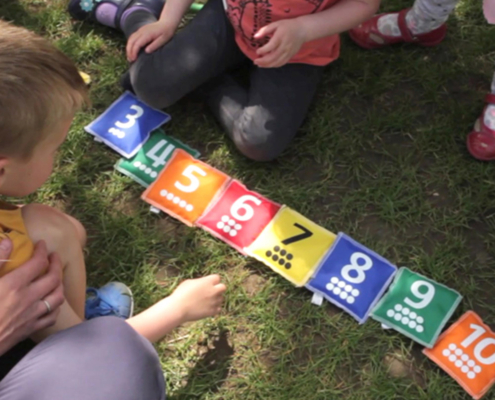 Number/Dot Bean Bags