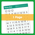 Edx Education Board Games Thrice Dice– Ages 6-9