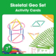 Edx Education Downloadable Skeletal Geo Set Activity Cards 40 Cards