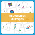 Edx Downloadable Part-Whole Activity Set - 58 activities